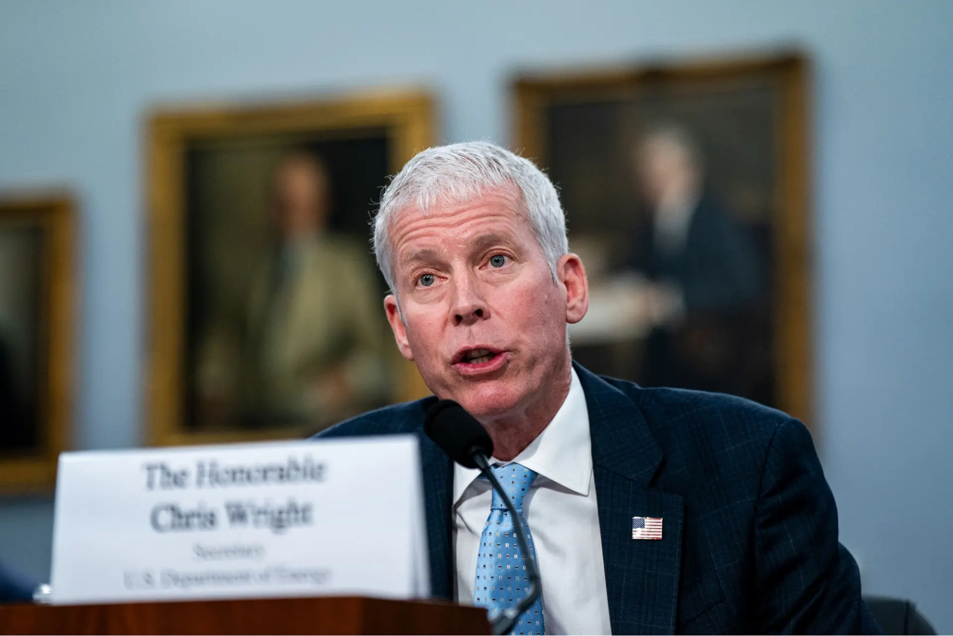 Chris Wright, U.S. Secretary of Energy and former CEO of Liberty Energy